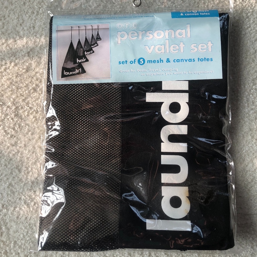 NWT Personal Laundry/Valet set